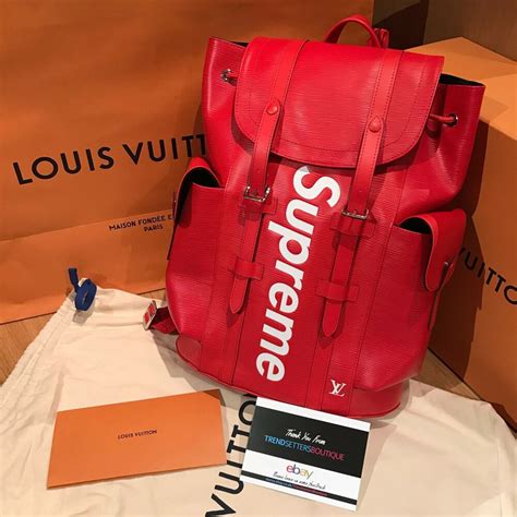 supreme bag lv